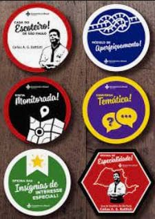 Distintivos antigos diversos